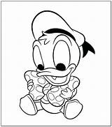 Duck Baby Coloring Donald Pages Cute Printable Drawing Ducks Color Getcolorings Print Getdrawings sketch template