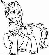 Coloring Pages Pony Little Armor Shining Kids Boy Twilight Unicorn Ponies Sparkle Print Book Colouring Drawing Girls Posing Printable Cartoon sketch template