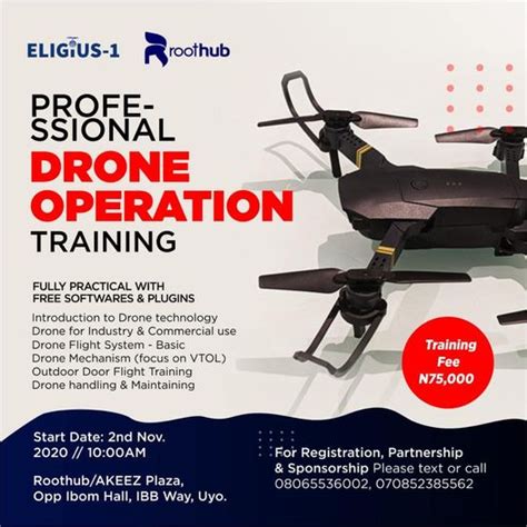 drone operation training
