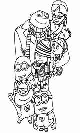 Do Minionki Coloring Pages Choose Board sketch template