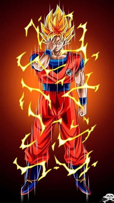 Goku Sayayin Fase 2 Dragon Ball Z Anime Dragon Ball Super Dragon