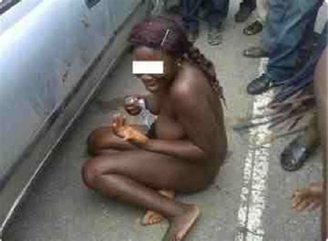 woman beaten and stripped naked