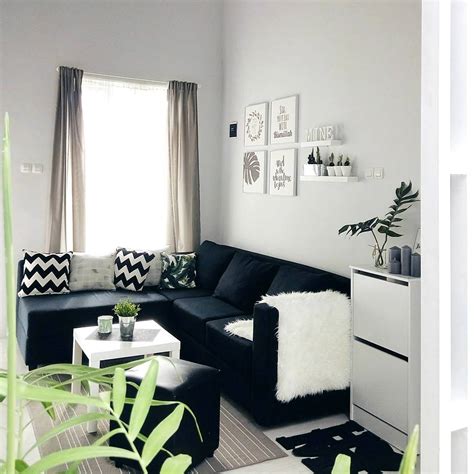 ilustrasi gambar furniture desain ruang tamu sederhana nyaman  huni contoh desain rumah