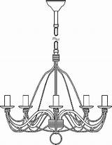 Lamp sketch template