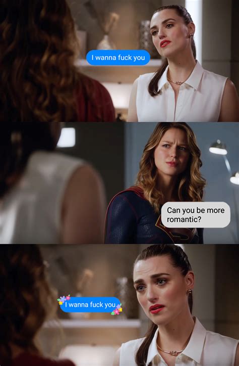 Supercorp Flirting Supergirl 2015 Tv Series Fan Art