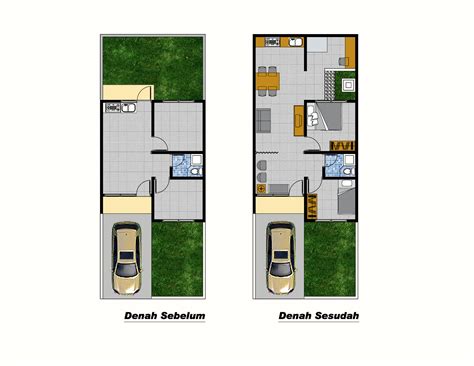 gambar rumah minimalis sederhana ukuran  gambar