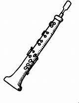 Oboe Instrumentos Musicales Mentamaschocolate sketch template