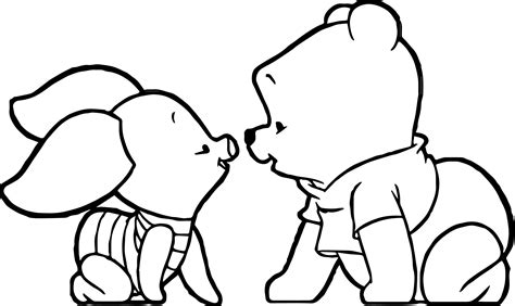 baby pooh coloring pages  getdrawings