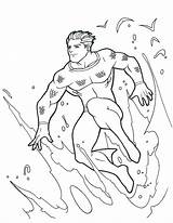 Aquaman Coloring Pages Lego Getdrawings sketch template