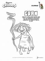 Croods Coloriage sketch template