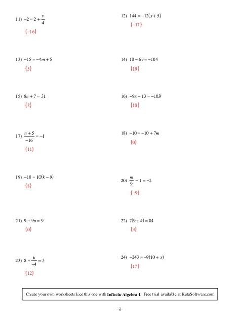 multiplying integers worksheet  answer key multiplying