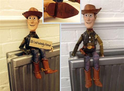 Real Life Toy Story Help Reunite Lost Woody Doll With
