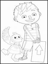Zack Quack Coloring Pages Printable sketch template