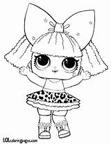 Coloring Pages Lol Diva Surprise Doll Kids Dolls Glitter Para Coloriage Series Cute Colorir Sheets Baby Colouring Queen Printable Desenhos sketch template