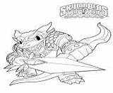 Coloring Pages Skylanders Wildfire Trap Snap Shot Team Printable sketch template