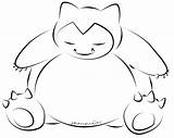 Snorlax Pokemon Pages Coloring Template Deviantart Drawings Jigglypuff Pikachu sketch template