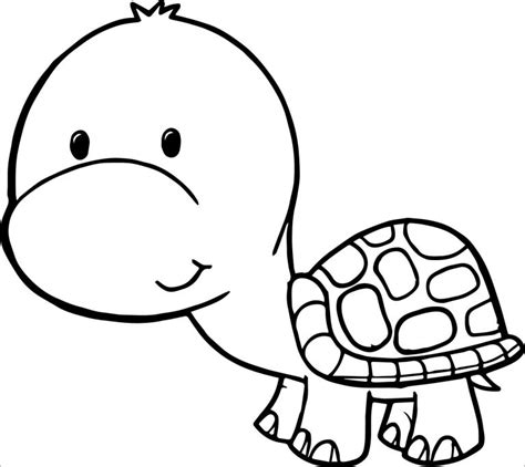 easy sea turtle coloring pages  kids coloringbay