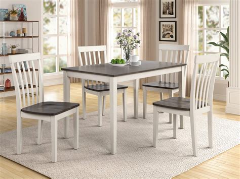 brody whitegrey dining room set dining room furniture
