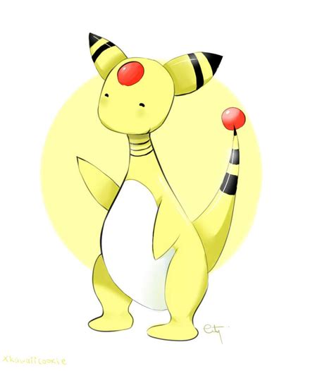 ampharos  xkawaiicookie  deviantart