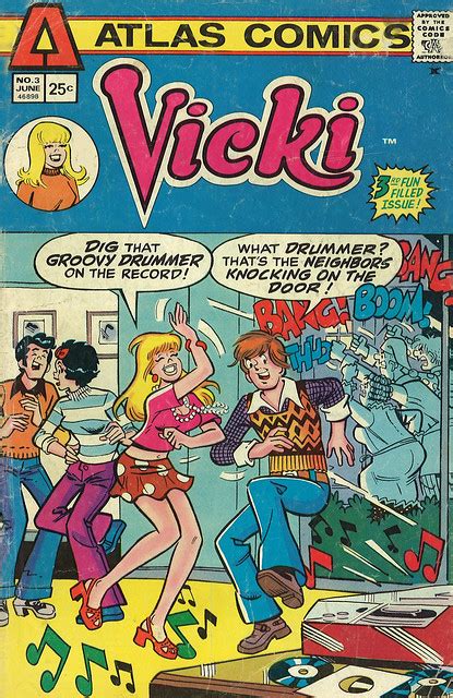 Vicki 03 Vicky Comic Heft Cover Stan Goldberg Atlas Com… Flickr