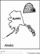 Alaska Coloring Pages Map State Mississippi Printable Malamute Alaskan Color Kids Getcolorings Flag Sheets Print Ages Choose Board Ginormasource Comments sketch template