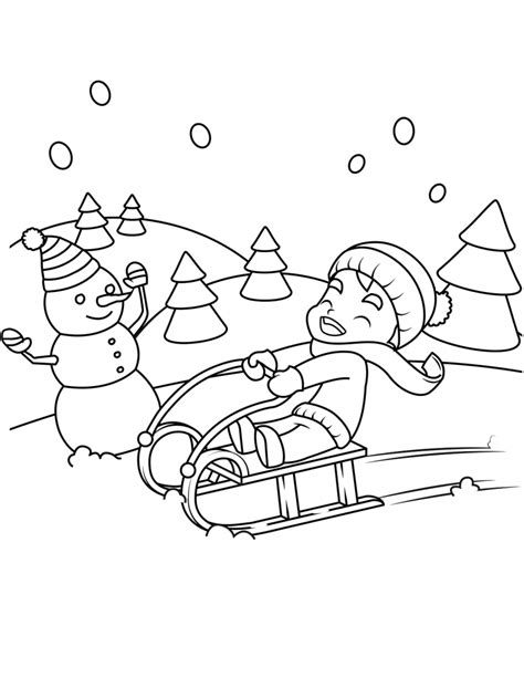 winter scene coloring page snowflake coloring pages penguin coloring