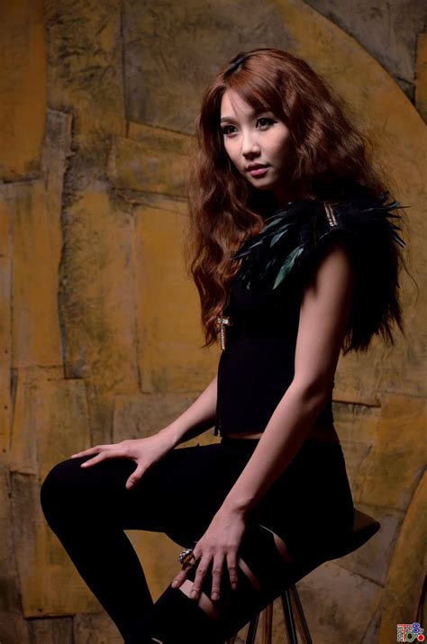 go jung ah sexy in black korean models photos gallery