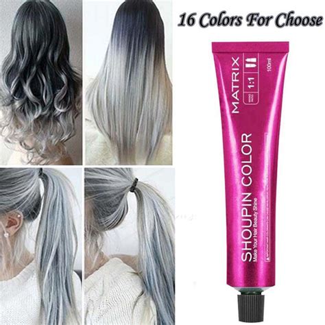 100ml Hair Dying Coloring Cream Cover White Hair Highlights Color