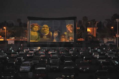 oldest american drive in goes digital outdoor