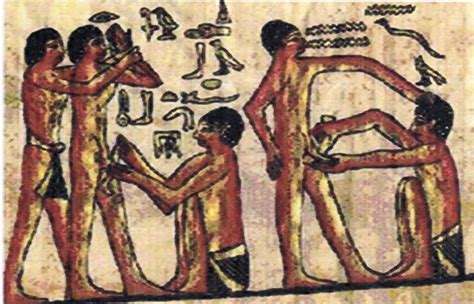 File Egyptian Doctor Healing Laborers On Papyrus