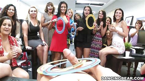 Ladies Play A Game Of Ring Toss With Cock Hd From