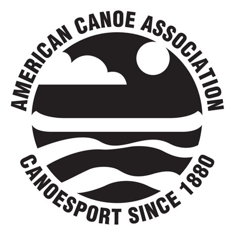 american canoe association logo vector logo  american canoe association brand