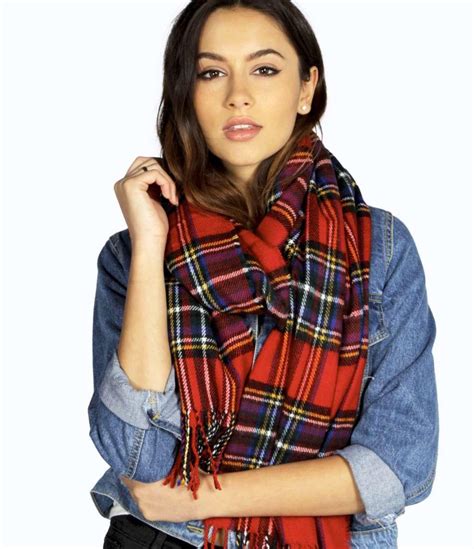 plaid blanket scarf fashion   fun