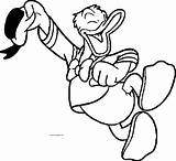 Coloring Wecoloringpage Donald Duck sketch template