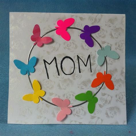 diy butterfly mothers day card createsie mothers day diy cards