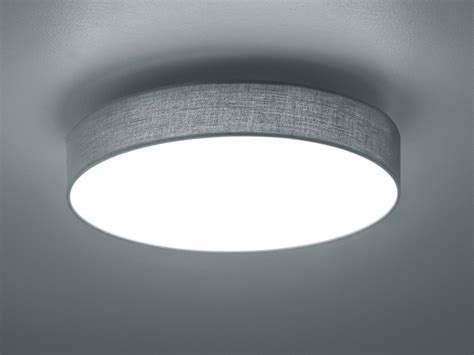 beleuchtung design deckenleuchte cm stoffschirm silber deckenlampe