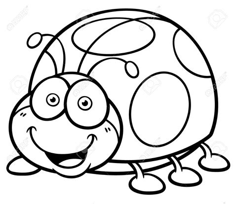 ladybug cartoon drawing  getdrawings