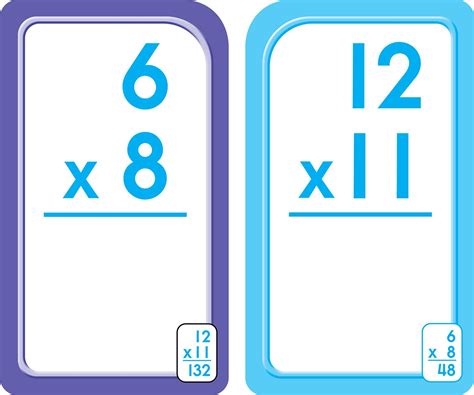 printable multiplication cards   printablemultiplicationcom