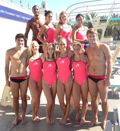college girls swim team oops
