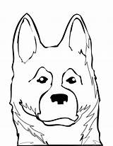 German Coloring Shepherd Pages Dog Puppy Face Shepard Drawing Baby Print Dogs Printable Color Breeds Sheets Getdrawings Getcolorings Realistic Kids sketch template