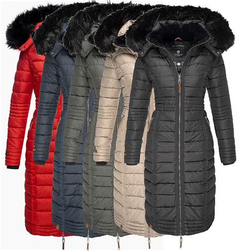 navahoo umay womens winter jacket fvs winter parka coat long jacket coat ebay