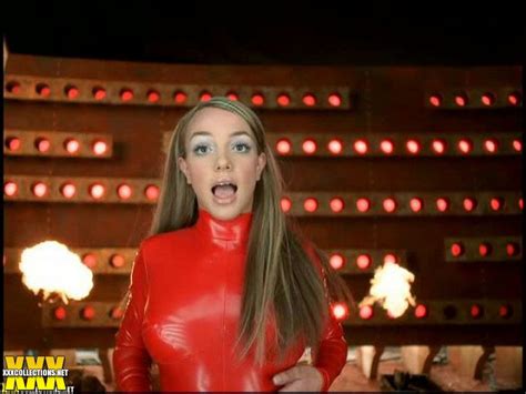 britney spears oops red latex catsuit outtakes video download