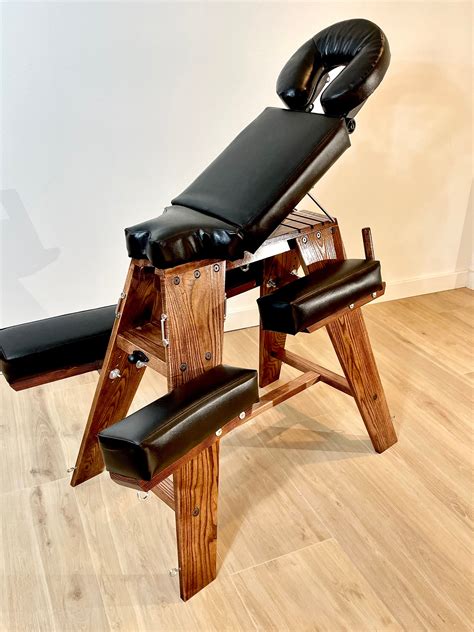 custom luxury hardwood bdsm bondage bench toy mounts etsy