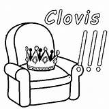 Clovis Colorier sketch template