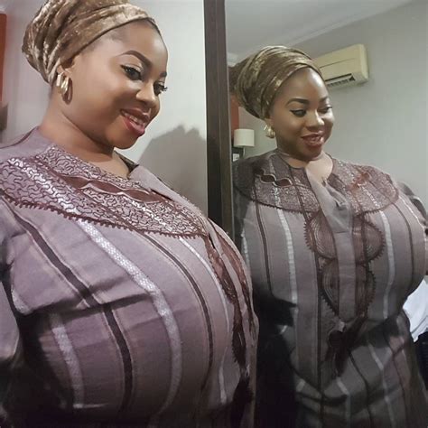 nigerian lady s gigantic boobs cause stir on instagram photos