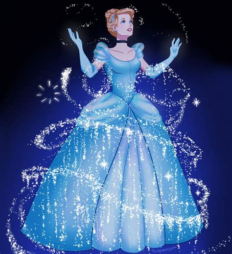 Cinderella Transformation Art By Thehannalyzer Disney