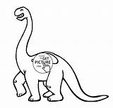 Coloring Dinosaur Pages Kids Easy Printable Cartoon Gif Drawings Smiling Comments Printables 4kids sketch template