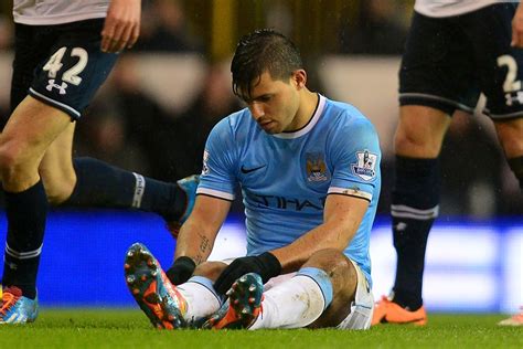 sergio aguero injury  leave manchester city   ace