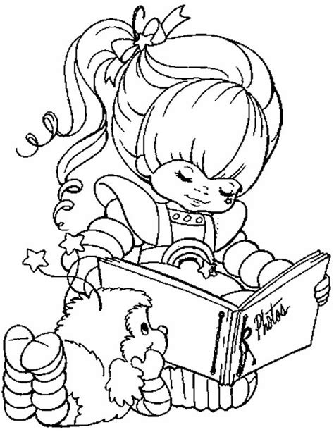 onae coloring cartoon charactersrainbow brite coloring pages