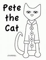 Pete Cat Coloring Pages Buttons Groovy Four His Printable Book School Preschool Kids Activities Shoes Sheets Open Preschoolers Cats Colouring sketch template
